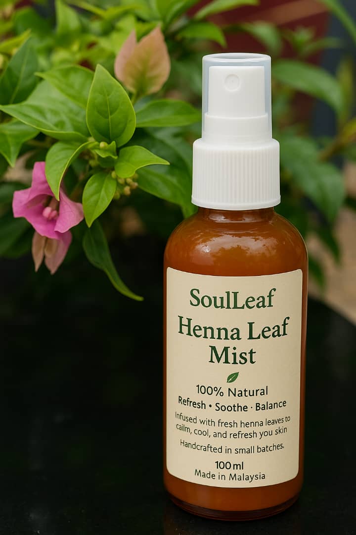 SoulLeaf Henna Leaf Mist – Homemade Product