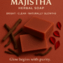SoulLeaf Majistha Herbal Soap - Homemade Product